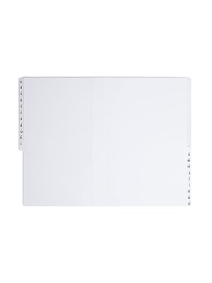 Smead Plastic Indexed Desk File, Alphabetical Index, Blue (89237)