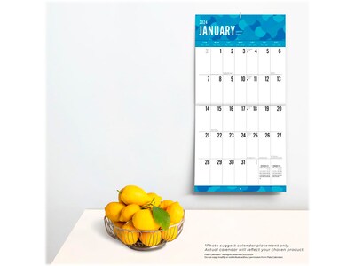 2023-2024 BrownTrout Large Print 12" x 12" Academic & Calendar Monthly Wall Calendar (9781975467227)