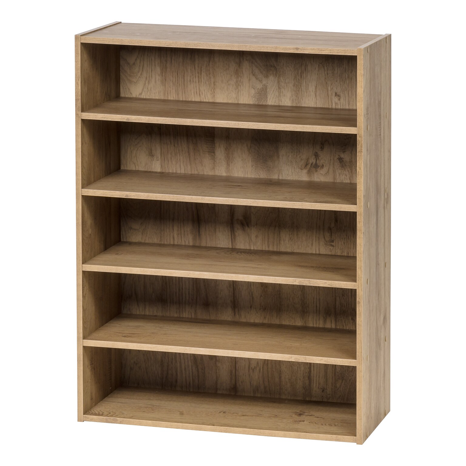Iris 31.51 5-Shelf Bookcase, Brown (596986)