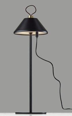 Adesso Danny LED Table Lamp, Black (4091-01)