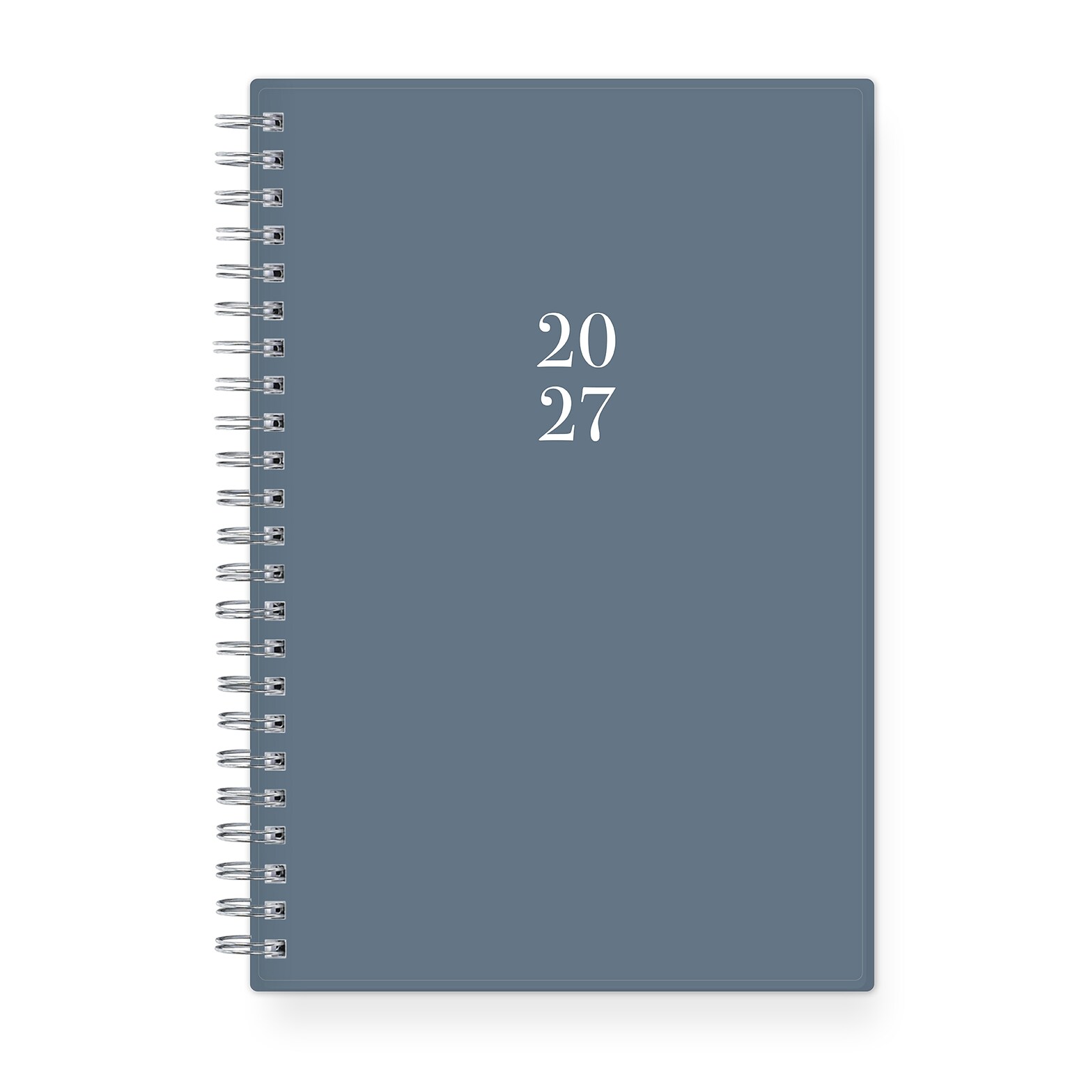 2027 Blue Sky 5 x 8 Weekly & Monthly Planner, Steel Blue (164273)