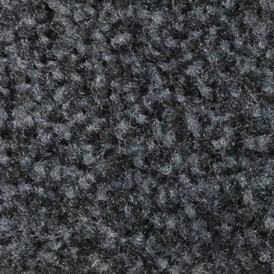 M+A Matting Classic Plush Mat, smooth backing, 3 x 5, Midnight Grey (1806735190)