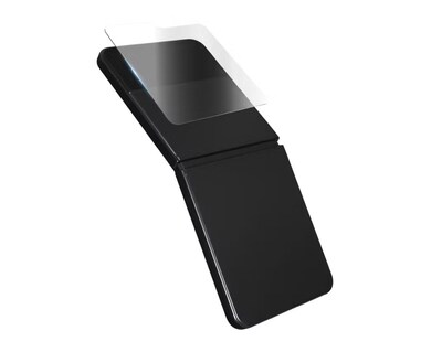 Zagg Glass Elite Scratch-Resistant Tempered Glass Screen Protector for Samsung Galaxy Z Flip7, Clear (200119725)