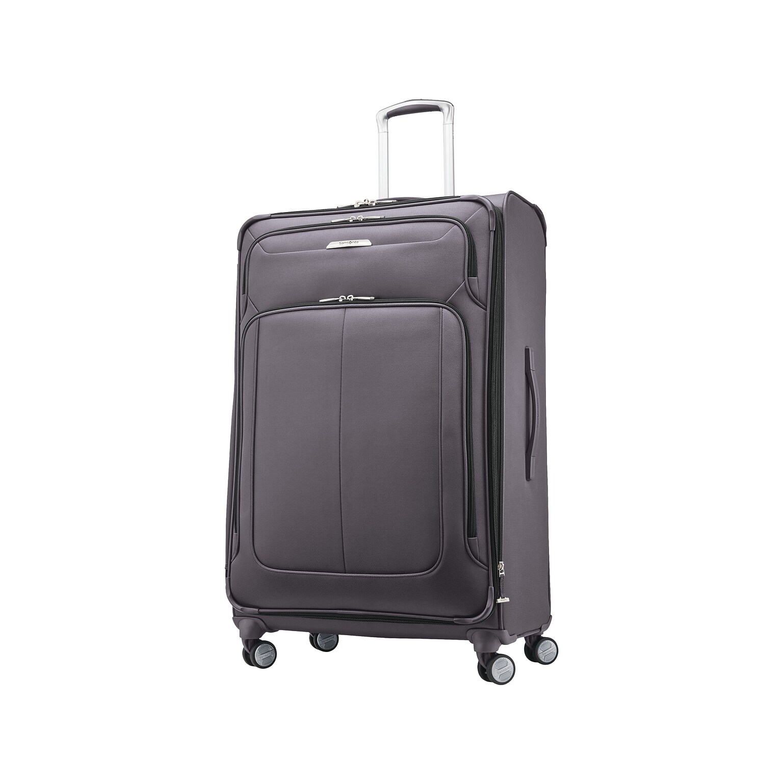 Samsonite SoLyte DLX Polyester 4-Wheel Spinner Luggage, Mineral Gray (123569-1560)