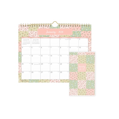 2026 Blue Sky Combo Pack 11 x 8.75 Monthly Wall Calendar, Alessandra Clear (158064)