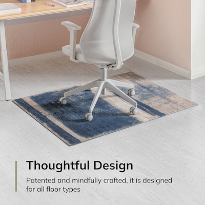 Anji Mountain Rug'd Carpet & Hard Floor Chair Mat, 40" x 54", Marina Morning AMB9046-4054)
