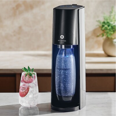 SodaStream E-TERRA Seltzer Water Maker, Black (1012911011)