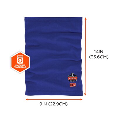 Chill-Its 6493FR Cooling Fire Resistant Neck Gaiter, Blue (42138)