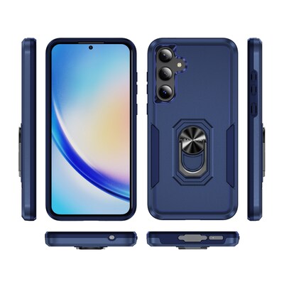SaharaCase Raider Series Kickstand Case for Samsung Galaxy A35 5G, Desert Blue (CP00582)