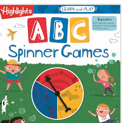 Highlights Learn-and-Play ABC Spinner Games (HFC9781644728321)