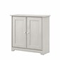 Bush Furniture Cabot 30.2 Storage Cabinet with 2 Shelves, Linen White Oak (WC31198)