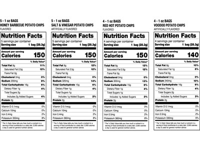 Utz Flavor Lovers Gluten Free Variety Pack, 38.5 oz., 42 Bags/Carton (35354)