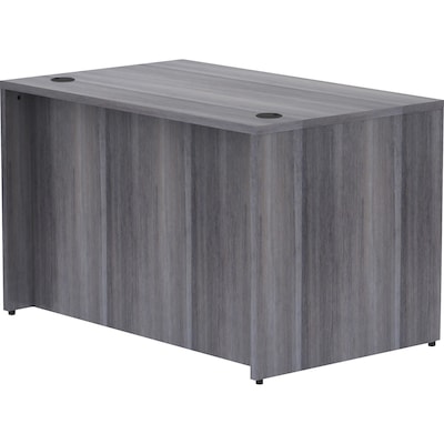 Lorell Essentials Series 48" W  Desk Shell, Gray (LLR69548)