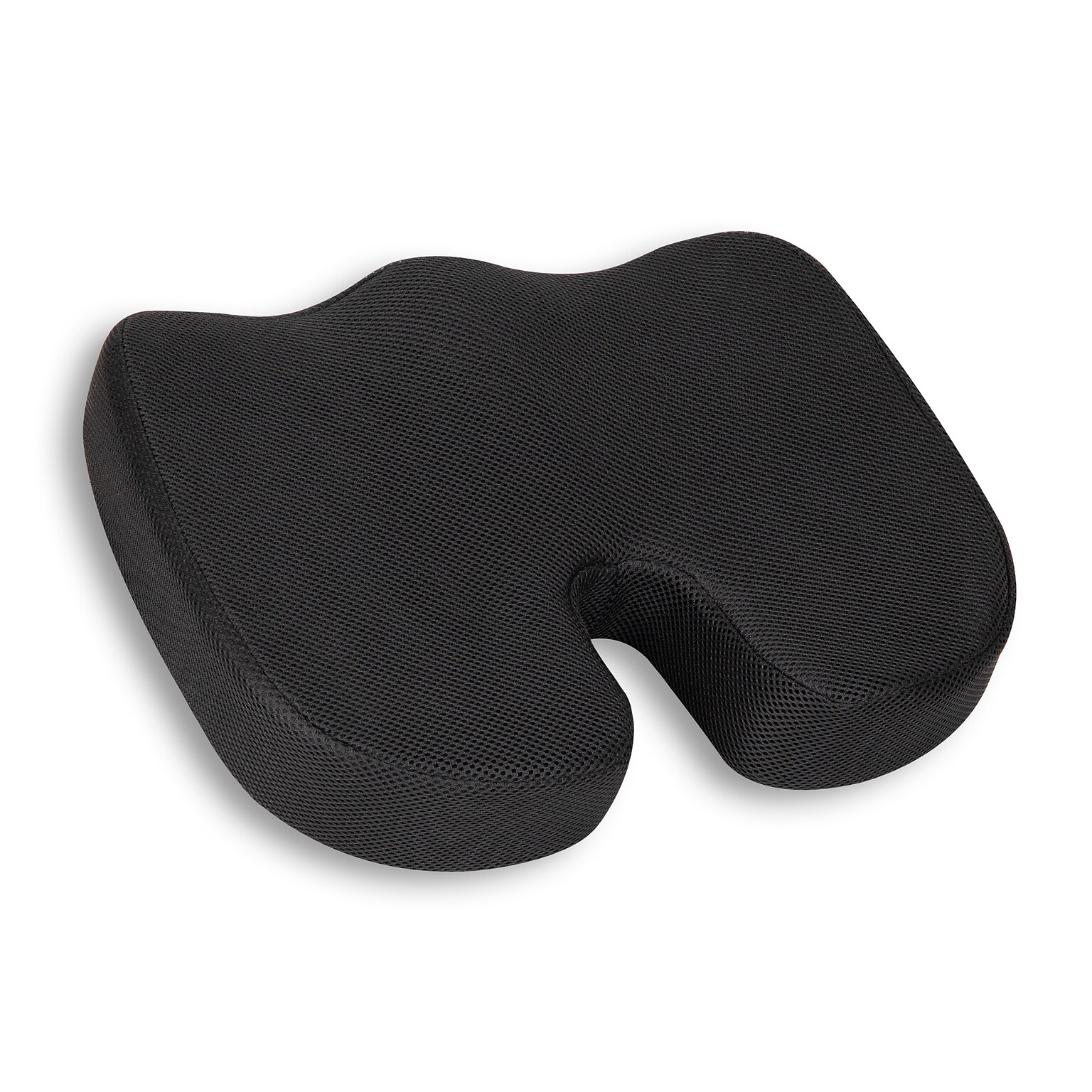 Mind Reader Memory Foam Seat Cushion, Black (SEATMESH-BLK)