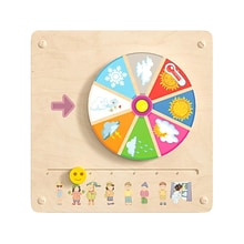 Flash Furniture Bright Beginnings Weather STEAM Wall Activity Board (MK-ME16393-GG)