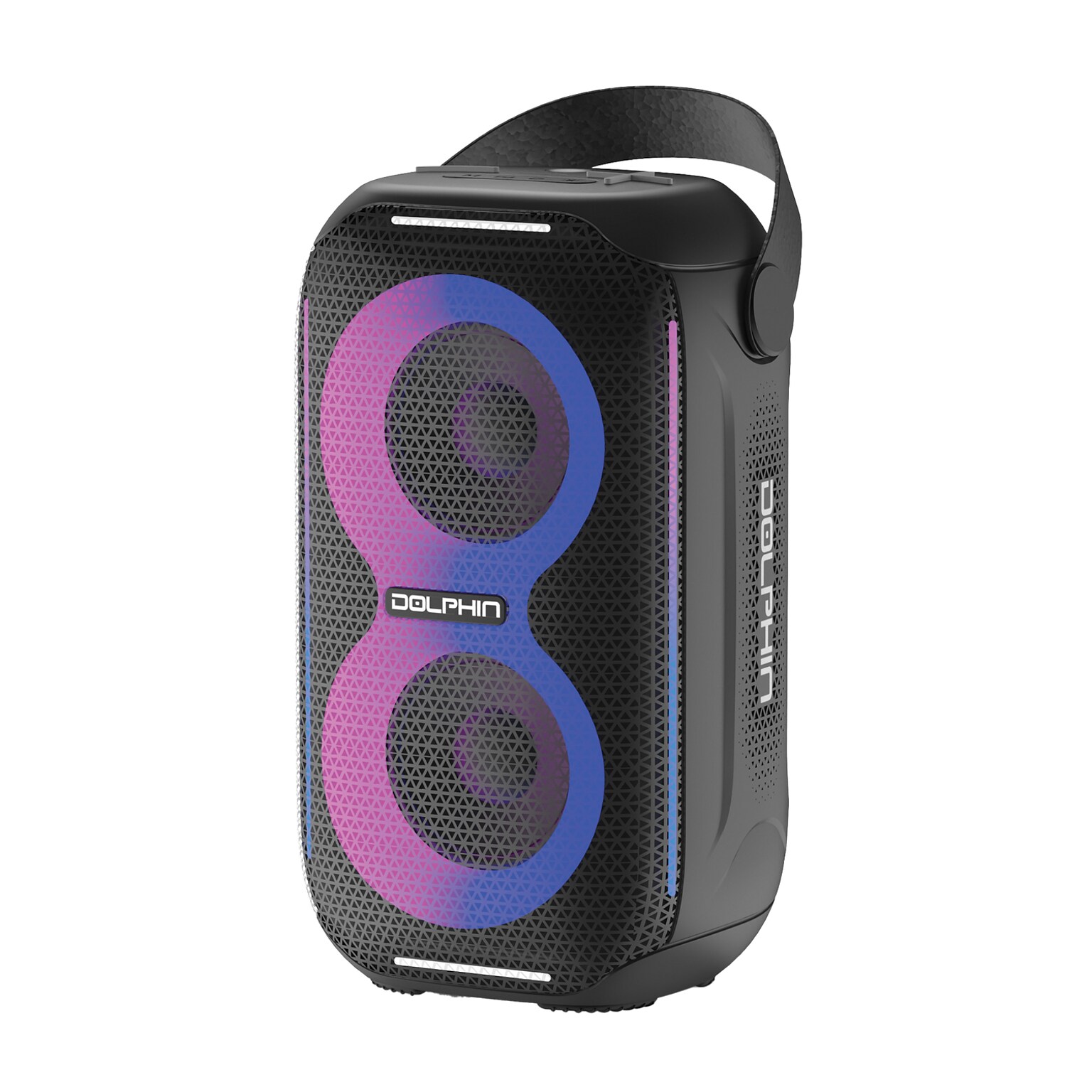 Dolphin Audio Wireless Bluetooth Party Speaker, Waterproof, Black (S-20)