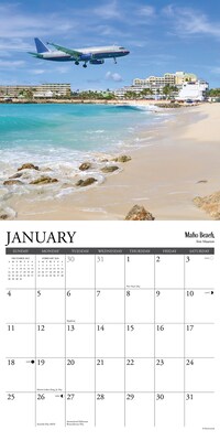 2026 Willow Creek World's Best Beaches 12" x 12" Monthly Wall Calendar (55670X)