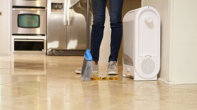 EyeVac Pro Canister Vacuum, Bagless, White (EVPROW)
