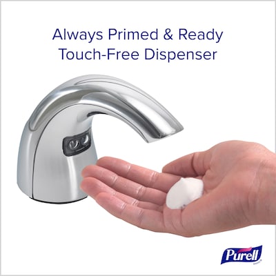 Purell CX10 Automatic Soap Dispenser, Chrome Plated Metal (8940-01)