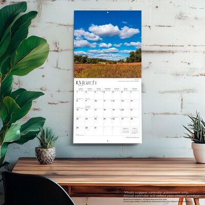 2026 BrownTrout Wisconsin Wild & Scenic 12" x 12" Monthly Wall Calendar (9798330706389)