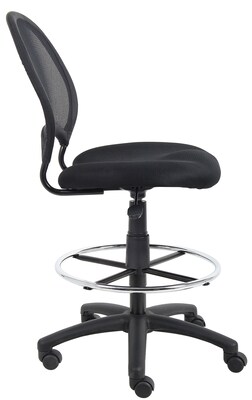 Boss® Mesh Drafting Stool; Black