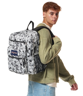 JanSport Big Student Laptop Backpack, Large, Doodle Dots (JS0A47JKA0G)