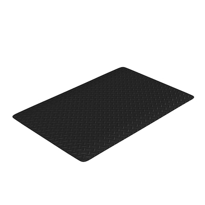 Notrax Saddle Trax Anti-Fatigue Commercial Floor Mat, 2 x 3, Black (979S0023BL)