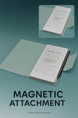 SaharaCase Venture Series 7.3" Slim Woven Folio Case for reMarkable Paper Pro Move, Green (TB00509)