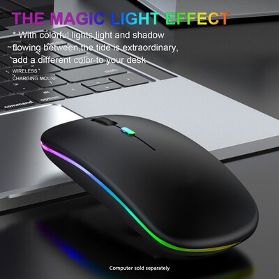 SaharaCase Navigate Wireless Ergonomic Laser Mouse, Black (KB68)