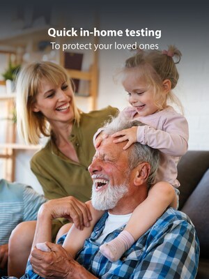 iHealth COVID-19/Flu A&B 3-in-1 Antigen Rapid Test, Results in 15 Mins, FDA Authorized (1 Pack, 4 Tests Total) (SMN200116)