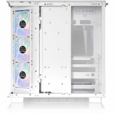 Thermaltake View 380 XL TG ARGB ATX Mid-Tower Computer Case, Snow (CA-11E-00M6WN-00)