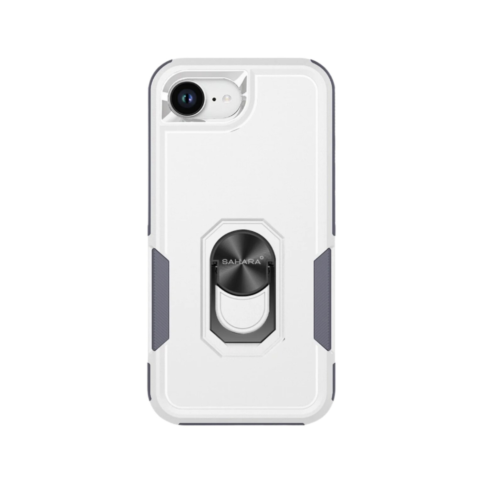 SaharaCase Raider Series Phone Case for iPhone 16e, Shock Absorbing, Fossil White (CP00817)