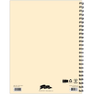 2025-2026 Willow Creek Never Be So Kind 8.5 x 11 Academic Year Weekly & Monthly Planner, Yellow (5