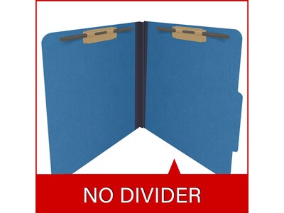 Medical Arts Press Pressboard Classification Folder, 2" Expansion, Letter Size, Royal Blue, 25/Box (DV-T42-02-3RBL)