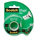 Scotch® Magic™ Invisible Tape with Refillable Dispenser, 3/4 x 8.33 yds., 1 Roll (105)