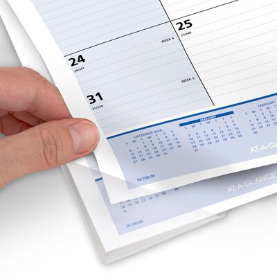 2027 AT-A-GLANCE QuickNotes 21.75" x 17" Monthly Desk Pad Calendar (SK700-00-27)