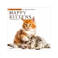 2023-2024 Plato Happy Kittens 12 x 12 Academic & Calendar Monthly Wall Calendar (9781975467180)