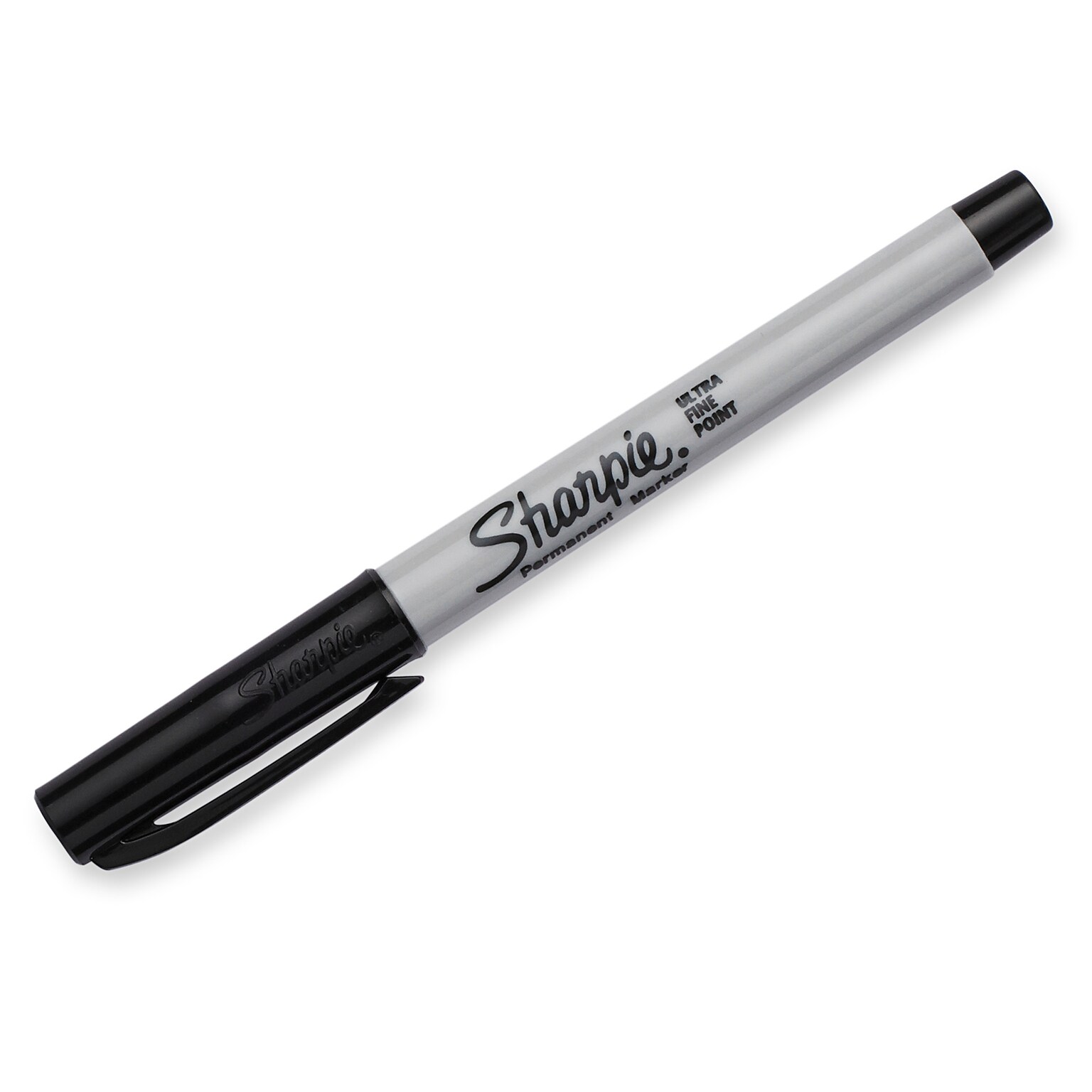 Sharpie Permanent Marker, Ultra Fine Tip, Black (37121)