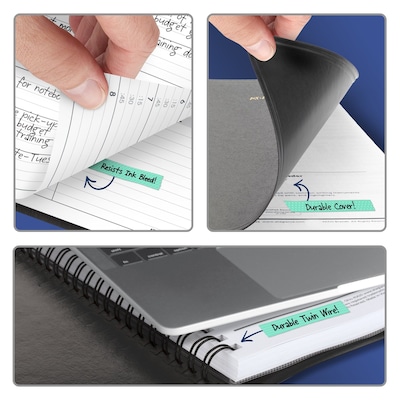 2026-2027 AT-A-GLANCE 8.25" x 11" Academic Weekly Appointment Book, Faux Leather Cover, Black (70-957-05-27)