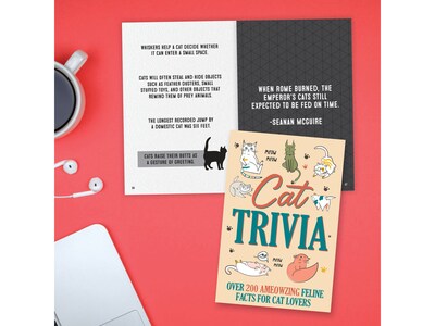 Crazy Cat Trivia, Chapter Book Softcover (49526)