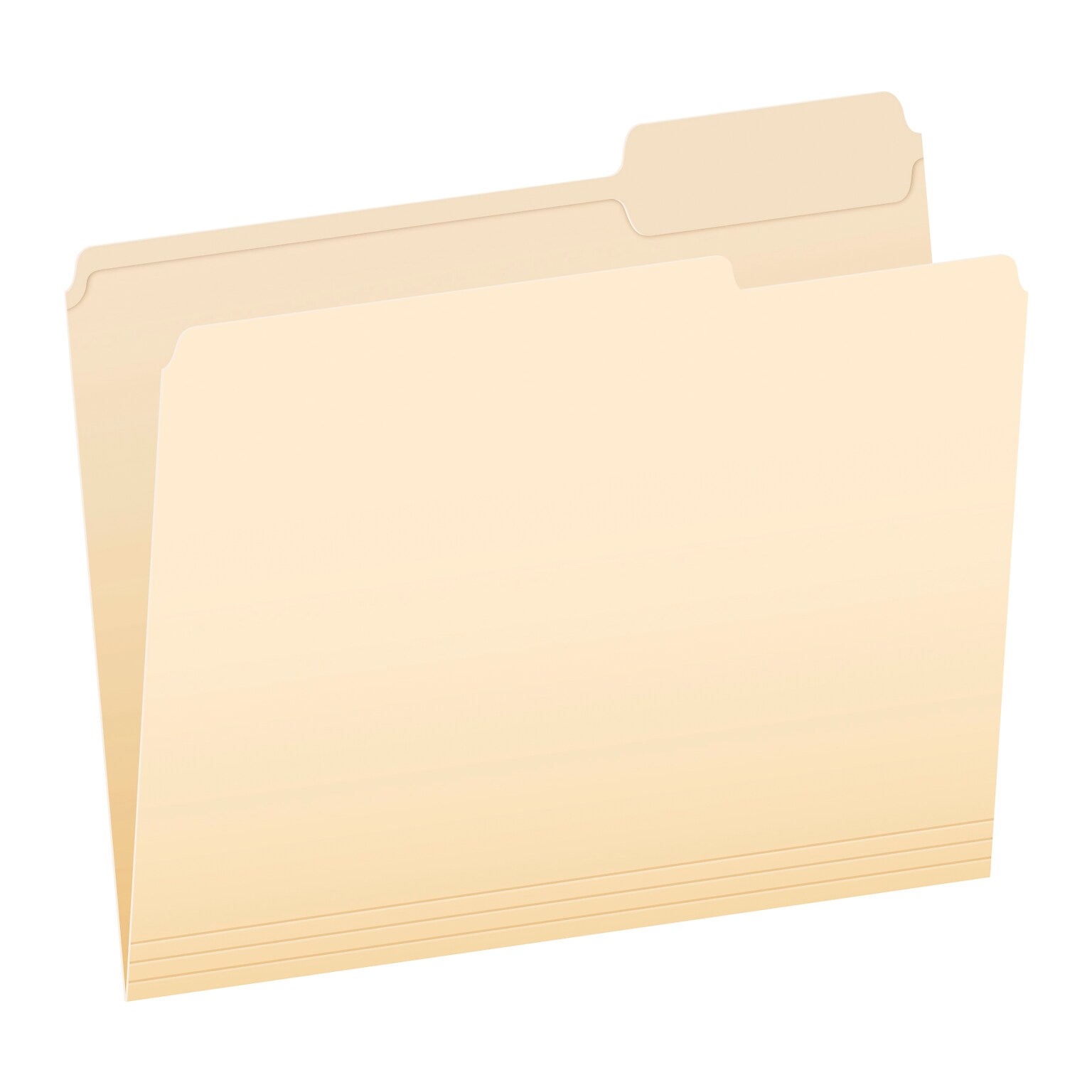 Pendaflex File Folder, 1-Tab, Right Position, Letter Size, Manila, 100/Box (R752 1/3-3)