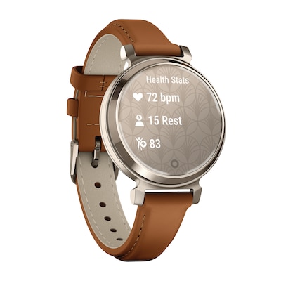 Garmin Lily 2 Smartwatch, GPS, 35.4mm, Leather Band (010-02839-02)