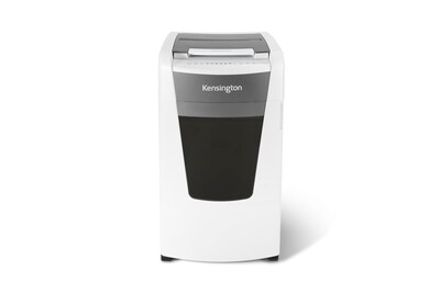 Kensington OfficeAssist Auto Feed Shredder A6000-HS Anti-Jam Micro Cut, White/Gray (K52052AM)