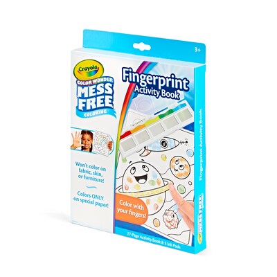 Crayola Color Wonder Mess Free Fingerprint Ink (75-2842)