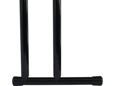 Correll 96"W x 24"D Foldable Training Room Table, Dry-Erase Markerboard, Frosty White/Black (ST2496DE-80)