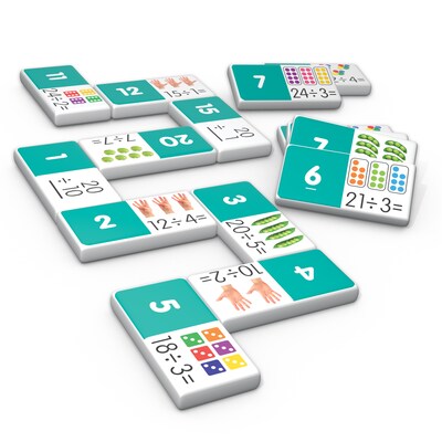 Junior Learning Division Match & Learn Dominoes, Pack of 2 (JRL671-2)