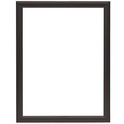 Excello Brands Metal Snap Frame, 18" x 24", Vertical/Horizontal, Wall Mounted, Black (SF-1824-BLK)