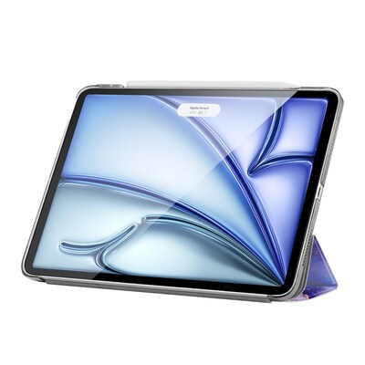 SaharaCase Venture Series Tri-Fold Folio Case for iPad Air 13" (M3/M2), Purple Marble (TB00411)