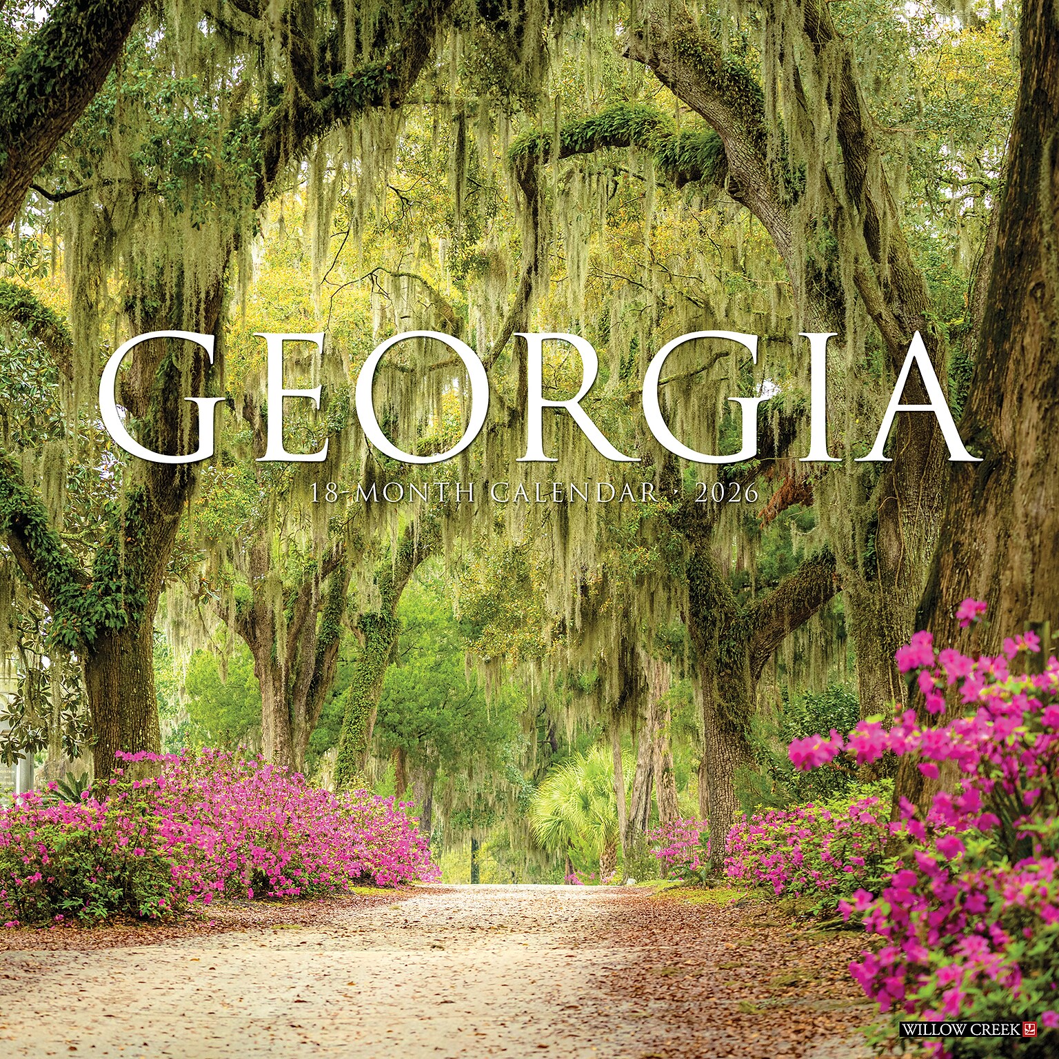 2026 Willow Creek Georgia 12 x 12 Monthly Wall Calendar (51214)
