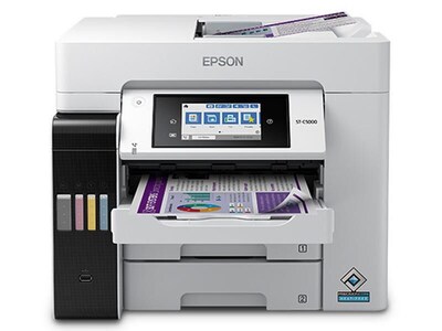 Epson WorkForce Pro ST-C5000 Inkjet Printer, All-In-One, Print, Scan, Copy, Fax (C11CJ29203)